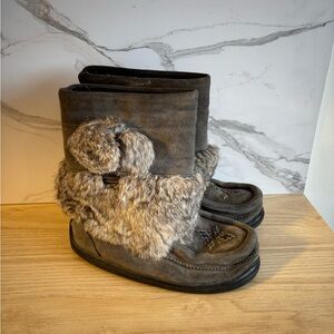 Manitobah Mukluks Kids Snowy Owlet Boots